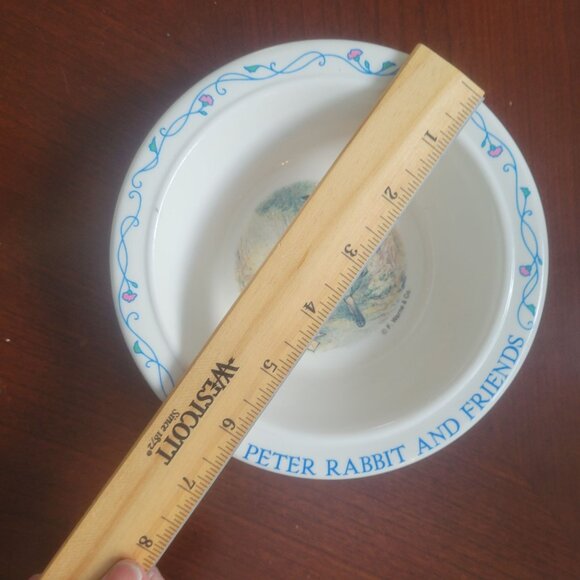 Peter Rabbit & Friends Eden China Bowl 5.5" Childrens Dish With Illustrations - Picture 6 of 6